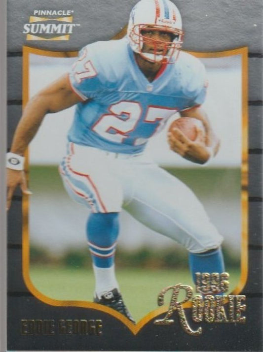 NFL 1996 Summit Silver Foil - No. 162 - Eddie George