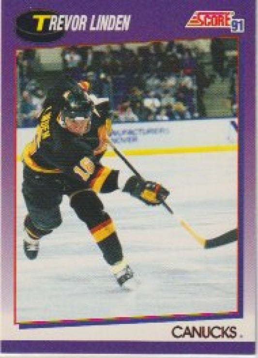 NHL 1991-92 Score American - No 8 - Trevor Linden