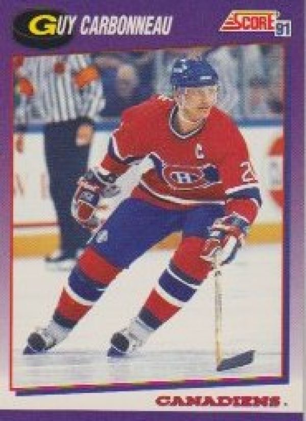 NHL 1991-92 Score American - No 19 - Guy Carbonneau