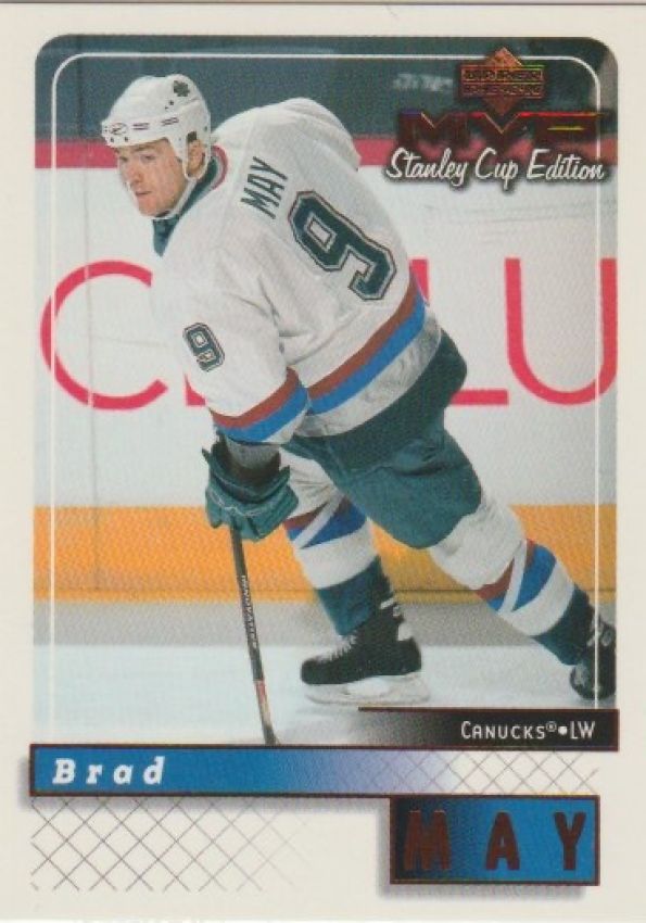 NHL 1999-00 Upper Deck MVP SC Edition - No 187 - Brad May