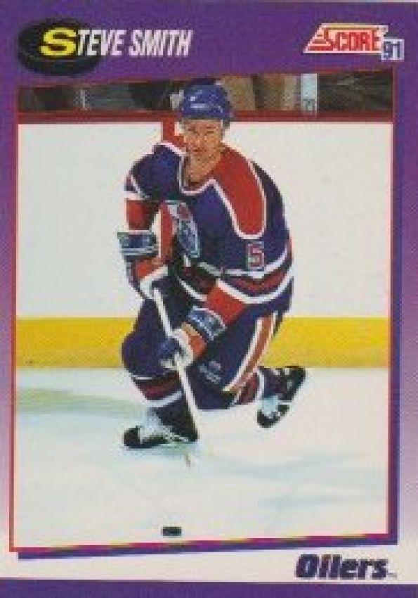 NHL 1991-92 Score American - No 11 - Steve Smith