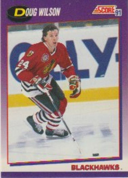 NHL 1991-92 Score American - No 35 - Doug Wilson