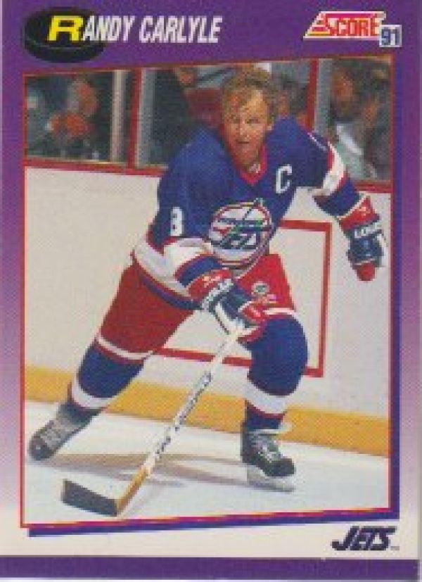 NHL 1991-92 Score American - No 125 - Randy Carlyle