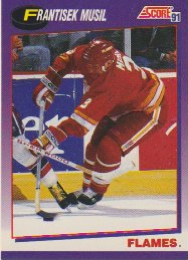 NHL 1991-92 Score American - No 142 - Frantisek Musil