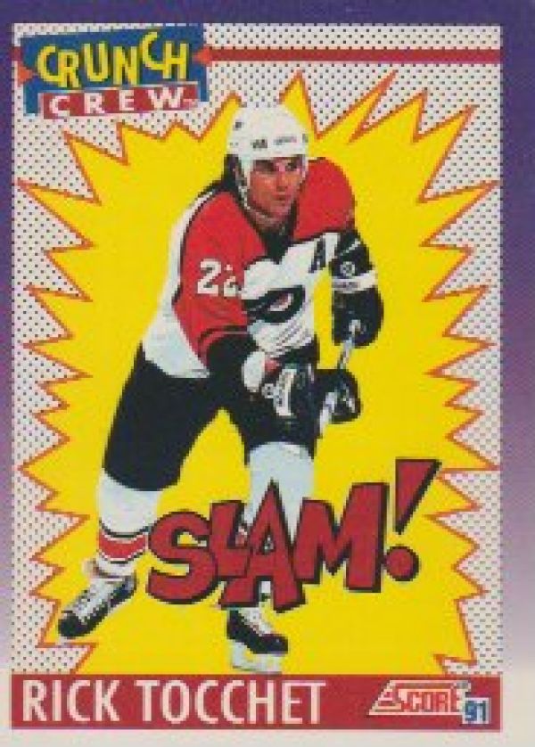 NHL 1991-92 Score American - No 302 - Rick Tocchet