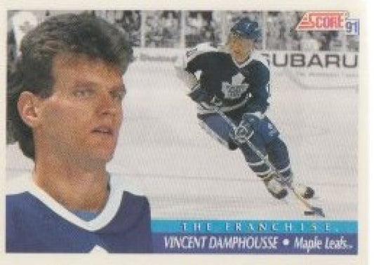 NHL 1991-92 Score American - No 338 - Vincent Damphousse