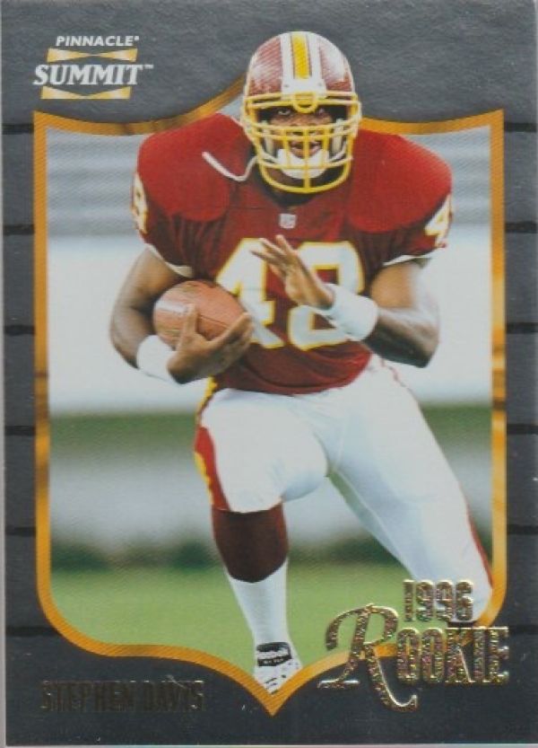 NFL 1996 Summit Silver Foil - No. 172 - Stephen Davis