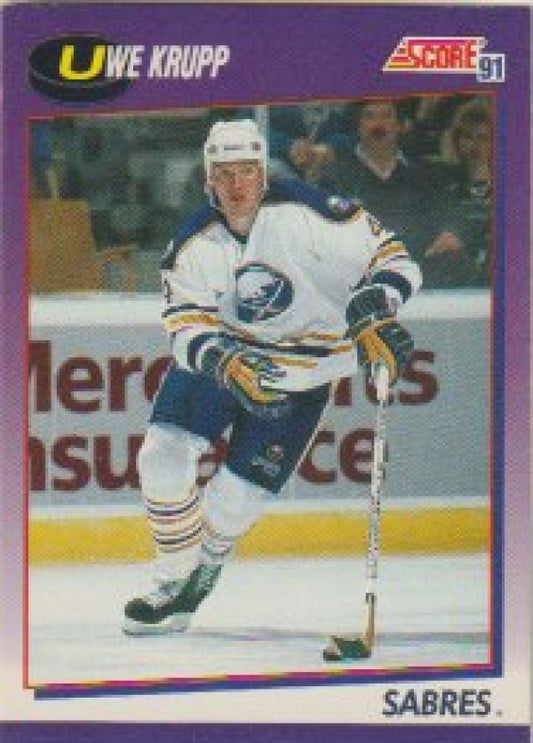 NHL 1991-92 Score American - No 84 - Uwe Krupp