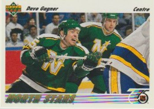 NHL 1991-92 Upper Deck French - No 180 - Dave Gagner