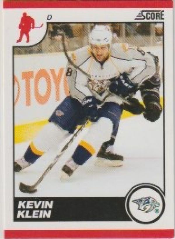 NHL 2010-11 Score - No. 287 - Kevin Klein