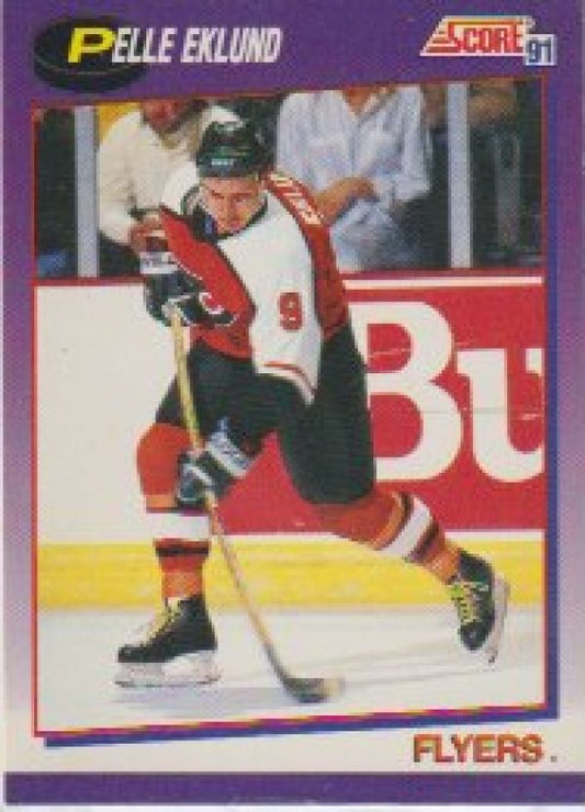 NHL 1991-92 Score American - No 91 - Pelle Eklund