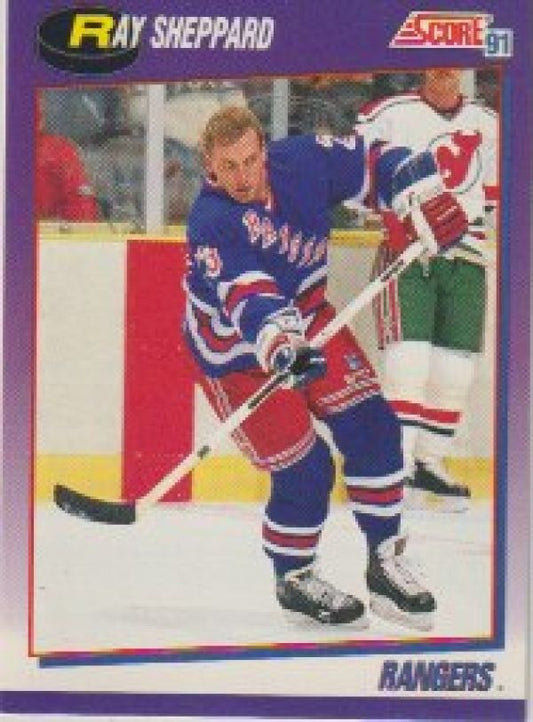 NHL 1991-92 Score American - No 213 - Ray Sheppard