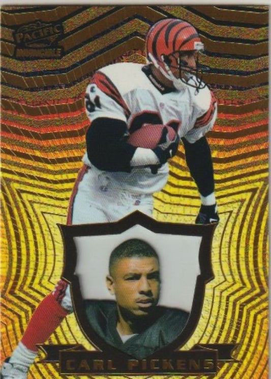 NFL 1997 Pacific Invincible - No 34 - Carl Pickens