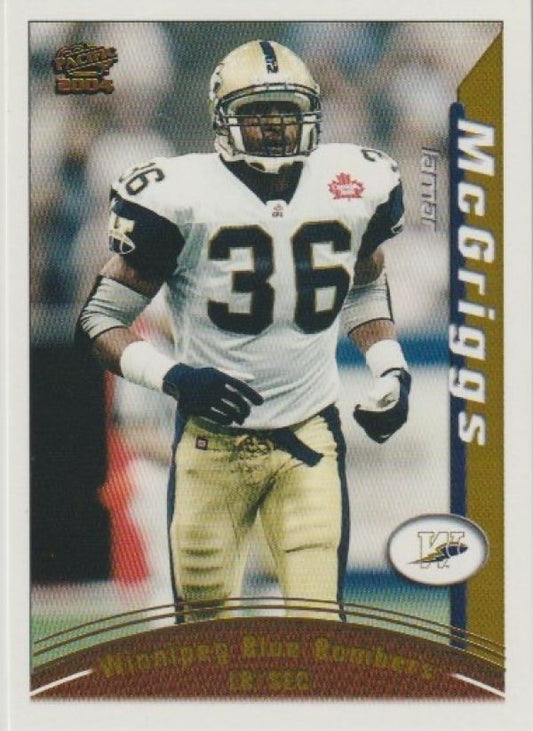 NFL 2004 Pacific CFL - No 105 - Lamar McGriggs