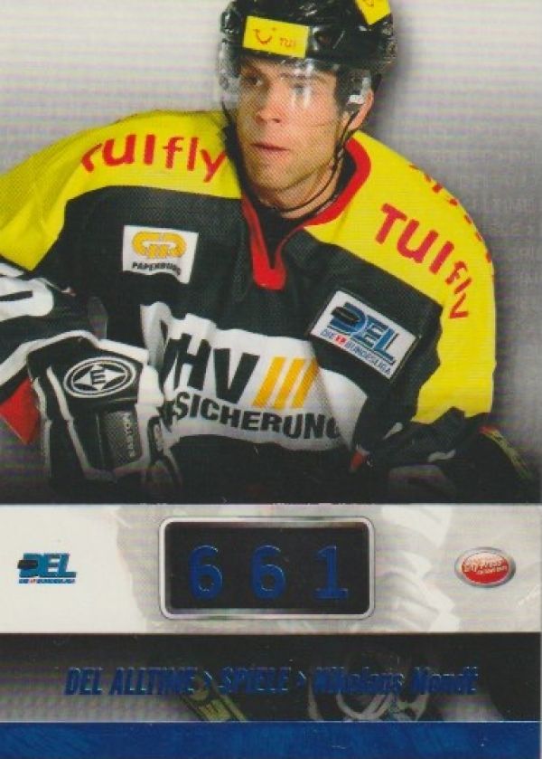 DEL 2008 / 09 CityPress DEL Alltime Spiele - No ASP10 - Nikolaus Mondt