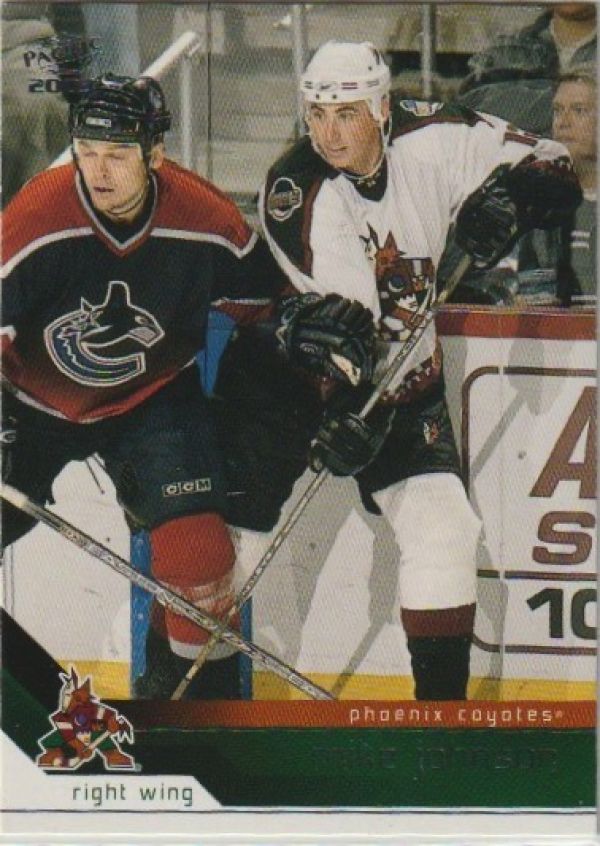 NHL 2002-03 Pacific - No. 296 - Mike Johnson