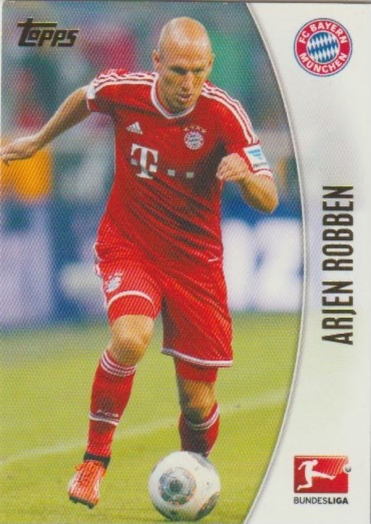 Soccer 2013-14 Topps Chrome - No 163 - Arjen Robben