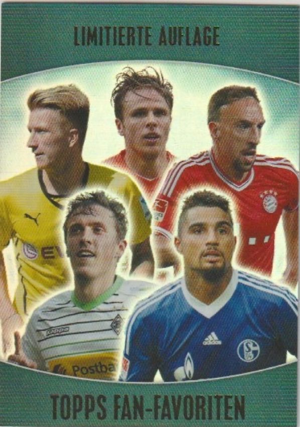 Fussball 2013-14 Topps Chrome - No L4 - Fan-Favoriten