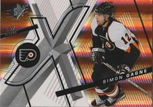 NHL 2008-09 SPx - No 27 - Simon Gagne