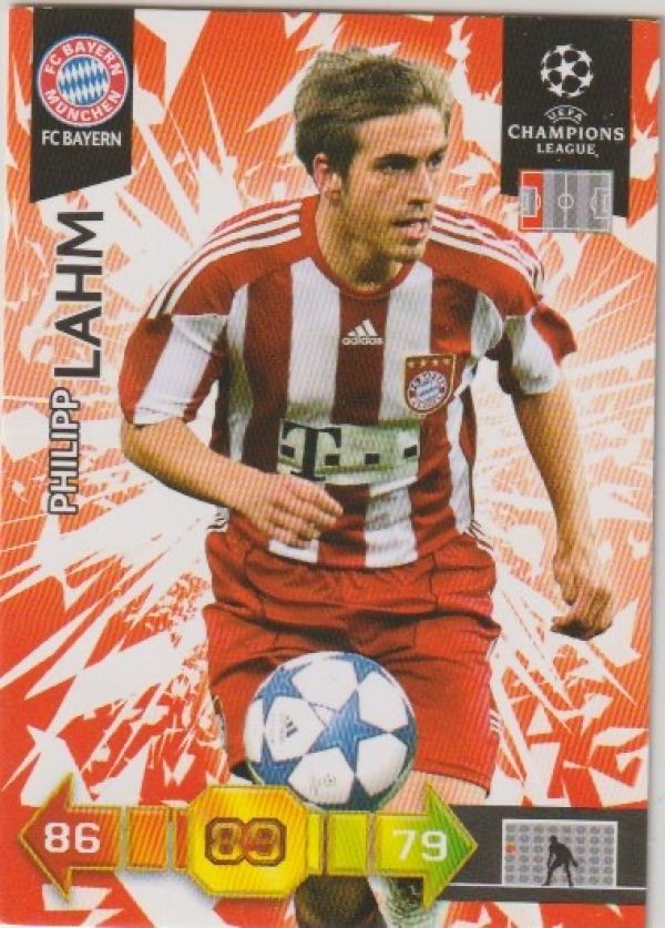 Fussball 2010-11 Panini Adrenalyn XL Champions League - No 42 - Philipp Lahm