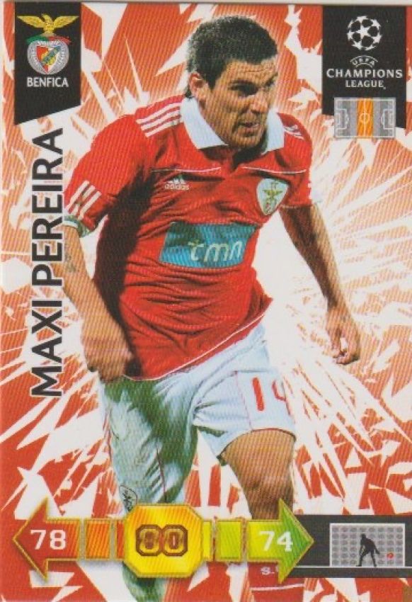 Fussball 2010-11 Panini Adrenalyn XL Champions League - No 65 - Maxi Pereira