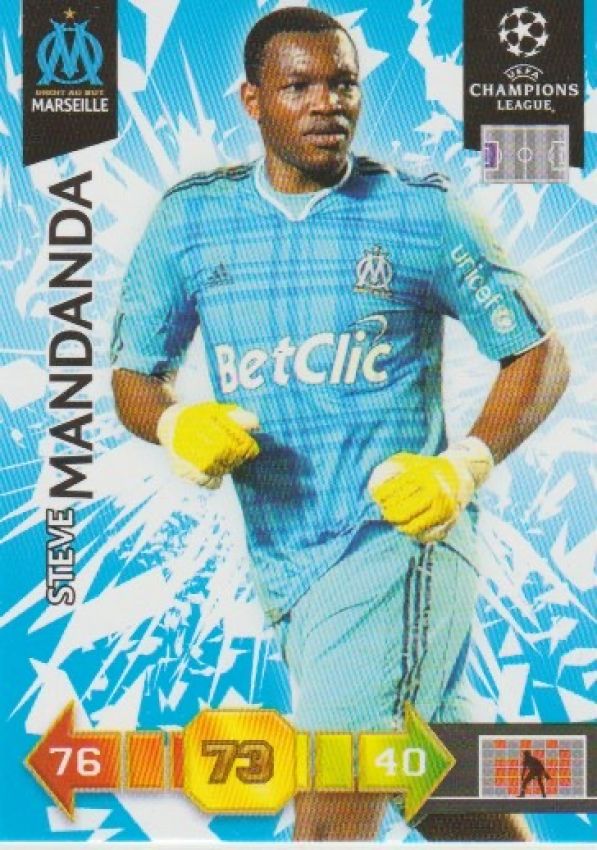 Football 2010-11 Panini Adrenalyn XL Champions League - No 176 - Steve Mandanda