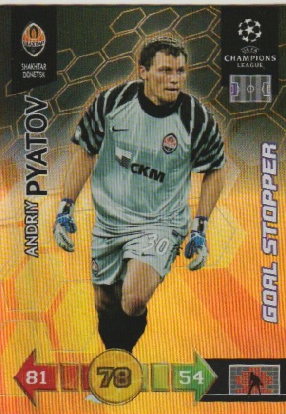 Football 2010-11 Panini Adrenalyn XL Champions League - No 310 - Andriy Pyatov