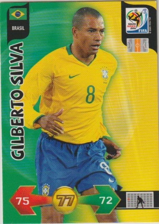 Soccer 2010 Panini Adrenalyn XL FIFA World Cup South Africa - No 40 - Gilberto Silva