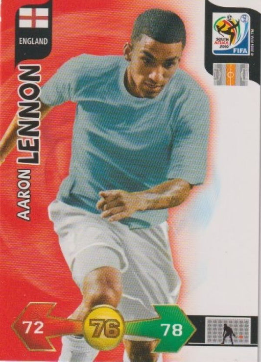 Soccer 2010 Panini Adrenalyn XL FIFA World Cup South Africa - No 115 - Aaron Lennon