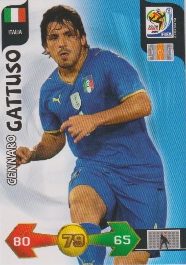 Fussball 2010 Panini Adrenalyn XL FIFA World Cup Südafrika - No 204 - Gennaro Gattuso