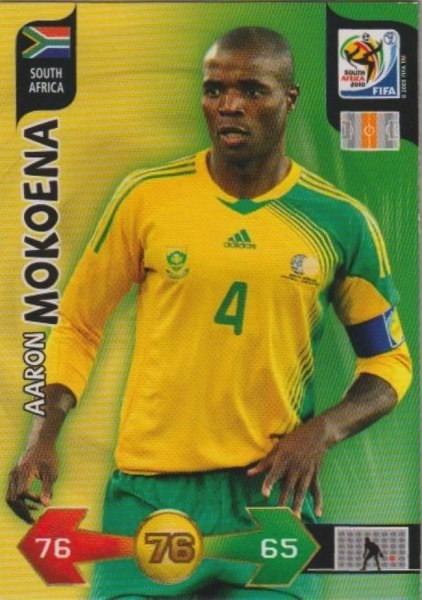 Soccer 2010 Panini Adrenalyn XL FIFA World Cup South Africa - No 317 - Aaron Mokoena