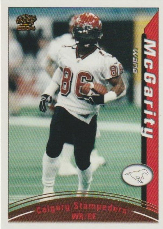 NFL 2004 Pacific CFL - No 21 - Wane McGarity