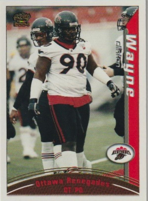 NFL 2004 Pacific CFL - No. 72 - Clinton Wayne