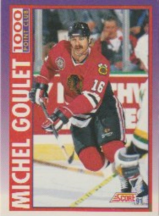 NHL 1991-92 Score American - No 375 - Michel Goulet