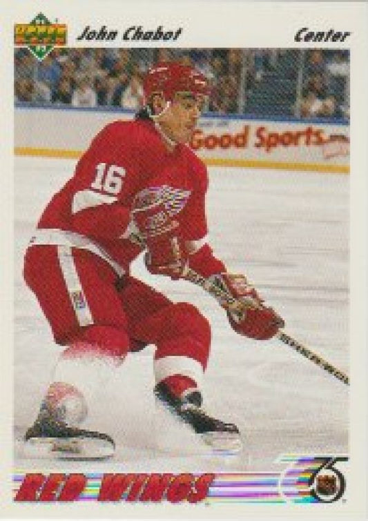 NHL 1991-92 Upper Deck - No 393 - John Chabot