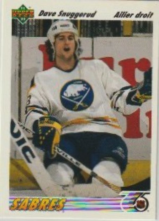 NHL 1991-92 Upper Deck French - No 194 - Dave Snuggerud