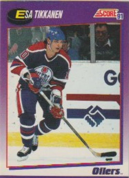 NHL 1991-92 Score American - No 241 - Esa Tikkanen