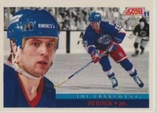 NHL 1991-92 Score American - No 341 - Pat Elynuik