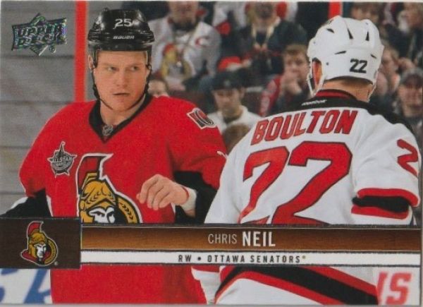 NHL 2012-13 Upper Deck - No 131 - Chris Neil