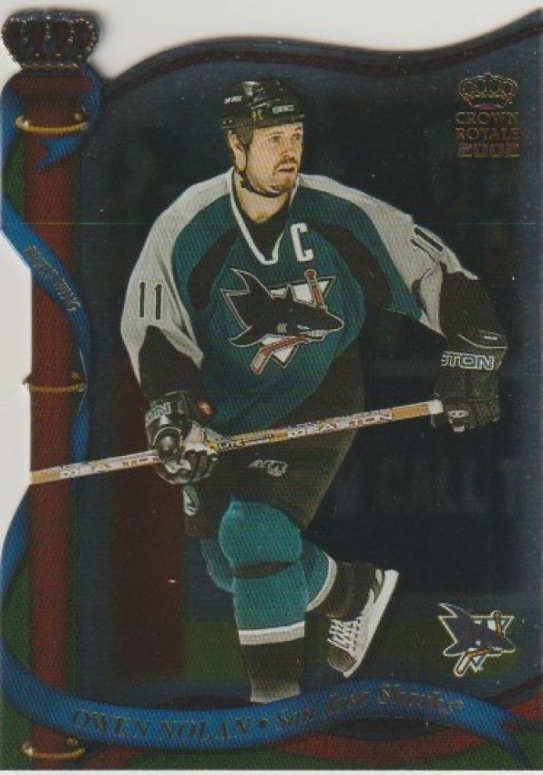 NHL 2001-02 Crown Royale - No 125 - Owen Nolan