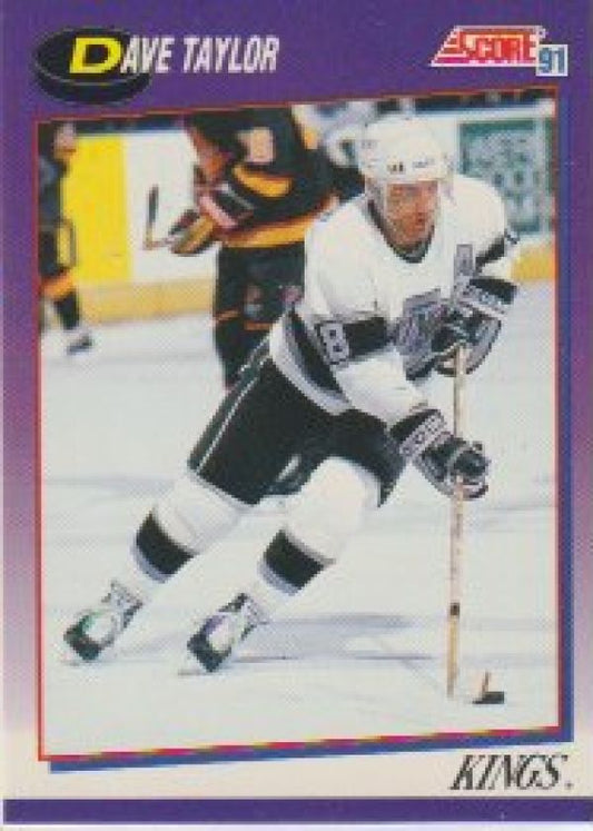 NHL 1991-92 Score American - No 214 - Dave Taylor