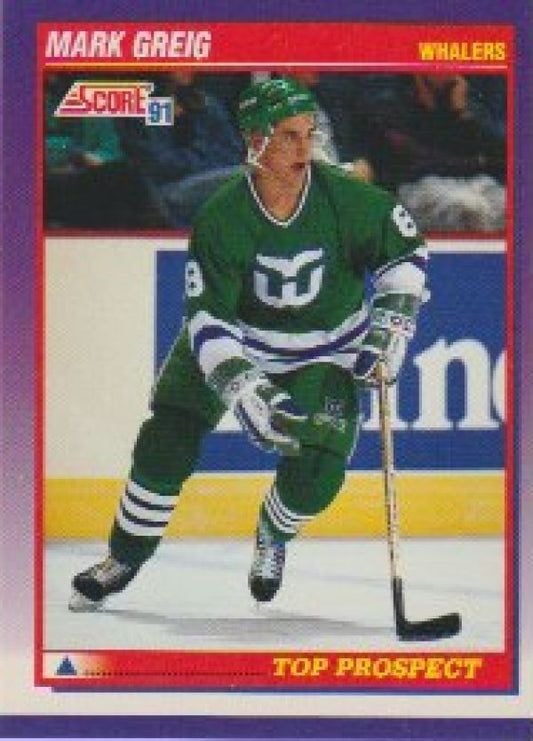 NHL 1991-92 Score American - No 383 - Mark Greig