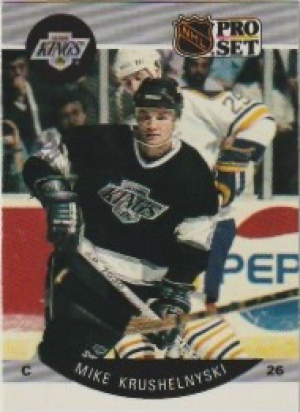 NHL 1990-91 Pro Set - No 121B - Mike Krushelnyski