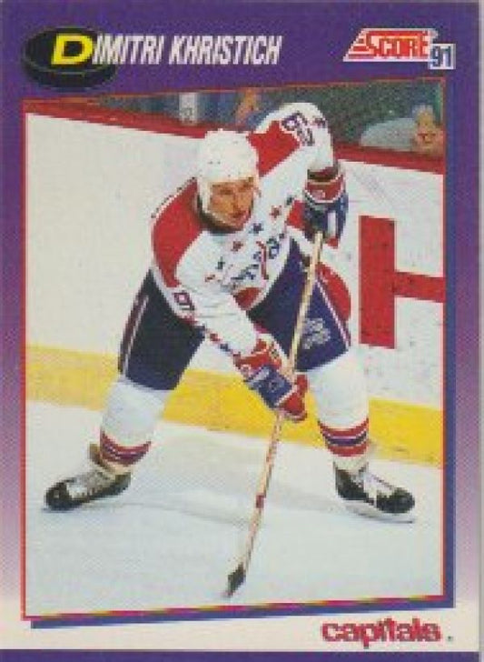 NHL 1991-92 Score American - No 175 - Dimitri Khristich