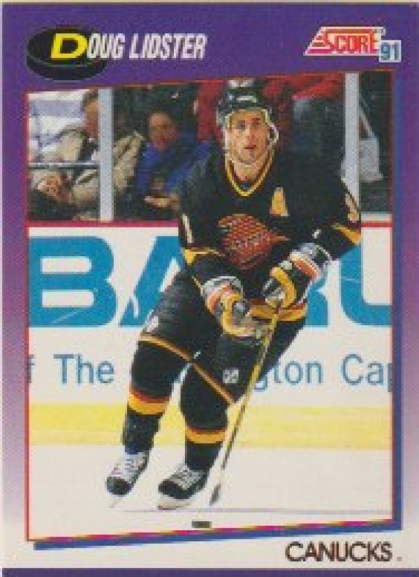 NHL 1991-92 Score American - No 215 - Doug Lidster