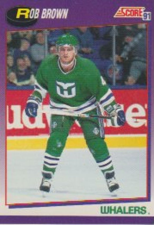 NHL 1991-92 Score American - No 246 - Rob Brown