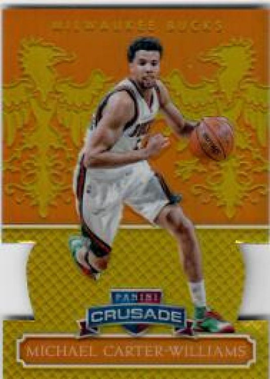 NBA 2014-15 Panini Excalibur Crusade Orange Die-Cuts - No 9 - Michael Carter-Williams