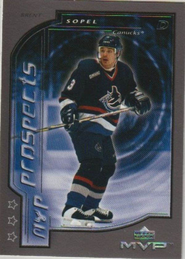 NHL 2000-01 Upper Deck MVP Third Stars - No 208 - Brent Sopel