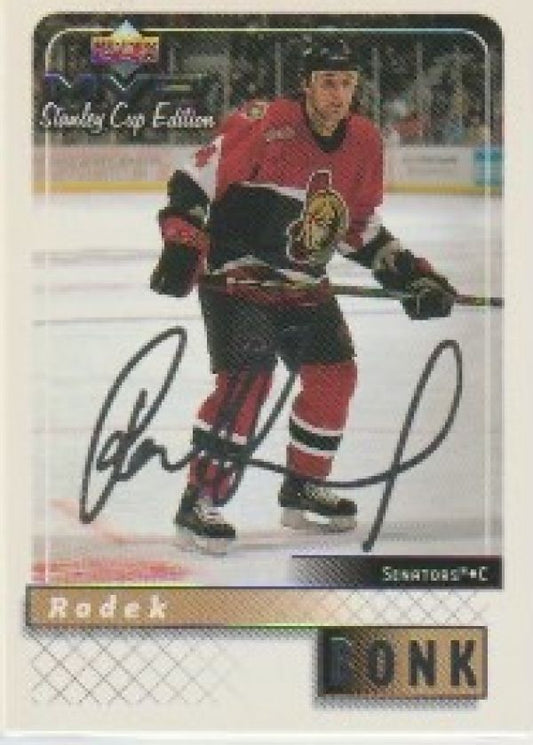 NHL 1999-00 Upper Deck MVP SC Edition Silver Script - No 125 - Radek Bonk