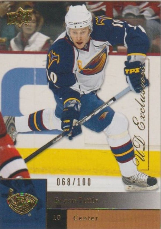 NHL 2009-10 Upper Deck Exclusives - No 75 - Bryan Little